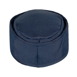 Modrá čiapka letušky